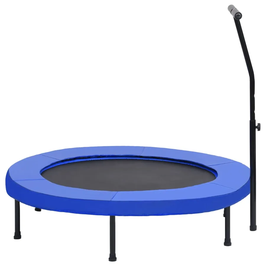 Trampoline de fitness avec poignée et coussin de sécurité 122cm - 3
