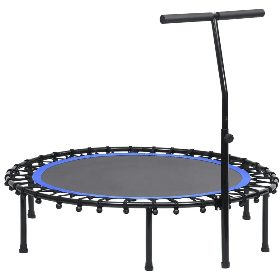 Trampoline de fitness avec poignée et coussin de sécurité 122cm - 4