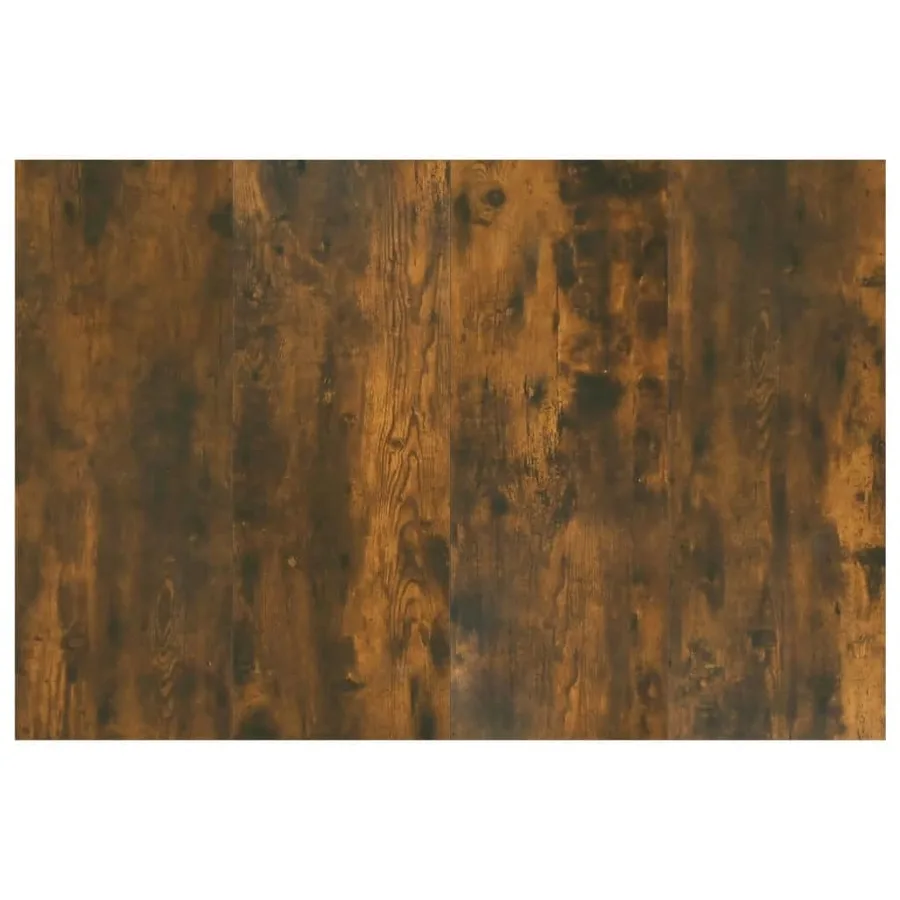 Tête de lit avec armoires Chêne fumé Bois d'ingénierie - 4