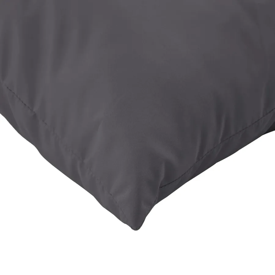 Coussins de palette lot de 2 anthracite tissu oxford - 7