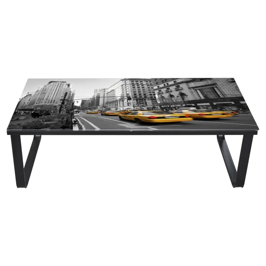 Table basse avec dessus de table rectangulaire - 3