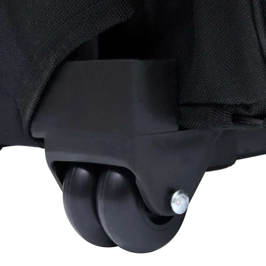 Chariot polyvalent pliable pour animaux de compagnie noir - 7