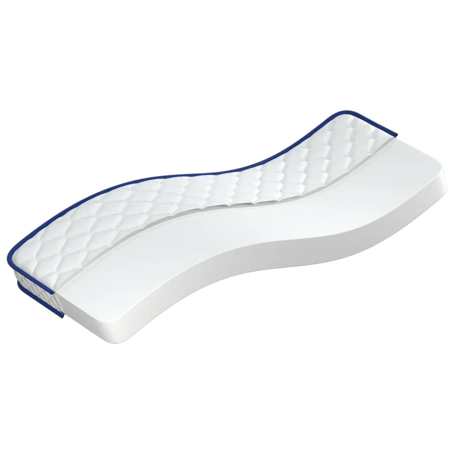 Matelas en mousse à mémoire de forme 200 x 90 x 17 cm doux - 2
