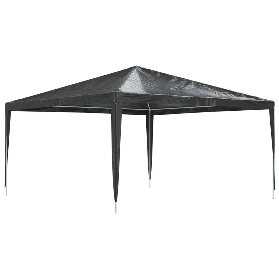 Tente de réception professionnelle 4x4 m Anthracite 90 g/m² - 2