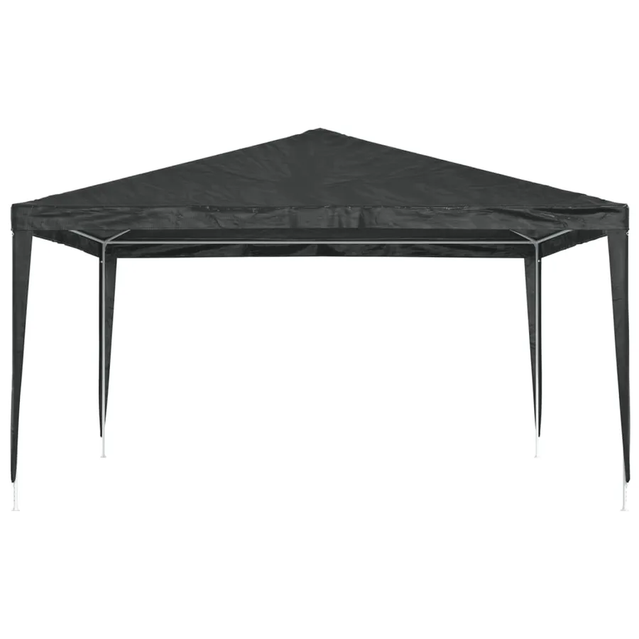 Tente de réception professionnelle 4x4 m Anthracite 90 g/m² - 3