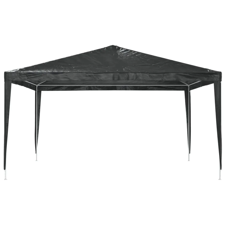 Tente de réception professionnelle 4x4 m Anthracite 90 g/m² - 4