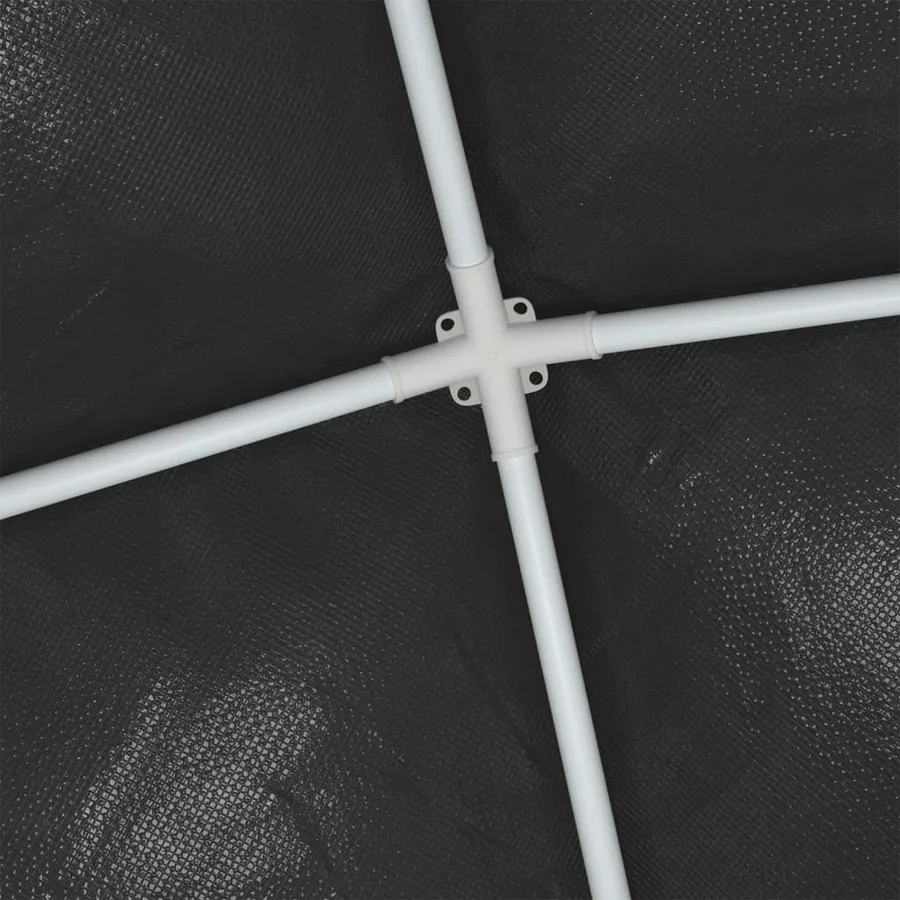 Tente de réception professionnelle 4x4 m Anthracite 90 g/m² - 7