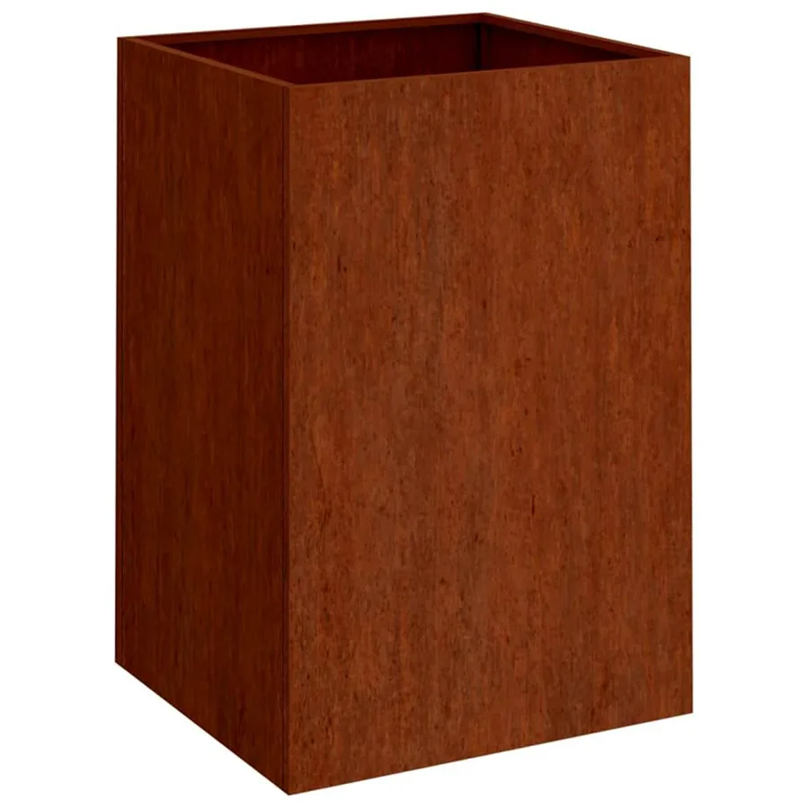 Jardinière 52x48x75 cm acier corten - 2