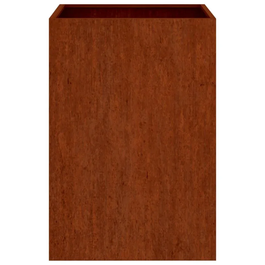 Jardinière 52x48x75 cm acier corten - 5