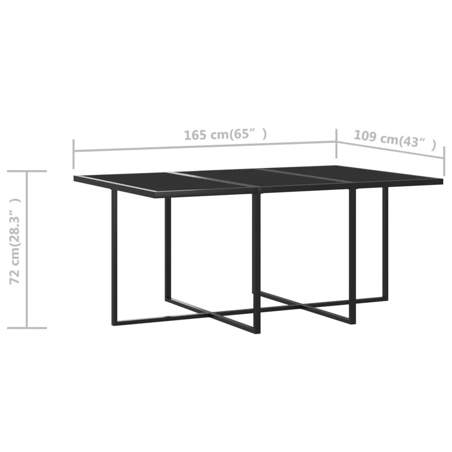 Ensemble à manger de jardin coussins 11 pcs Résine tressée Gris - 16