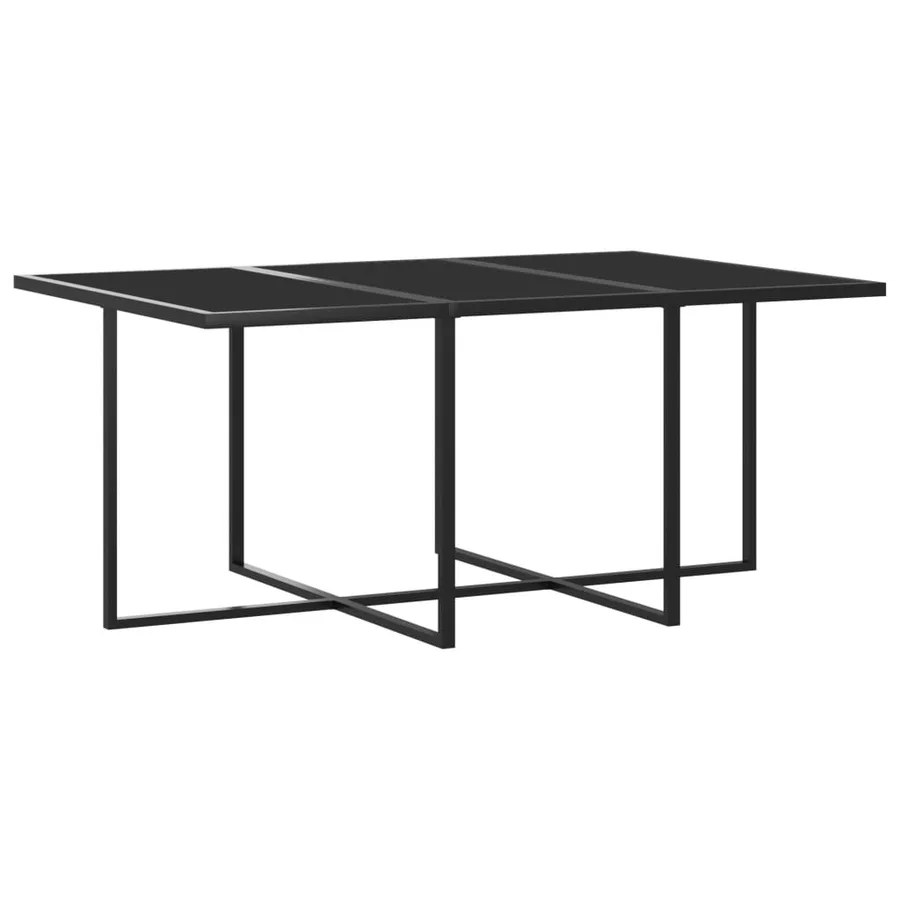 Ensemble à manger de jardin coussins 11 pcs Résine tressée Gris - 9