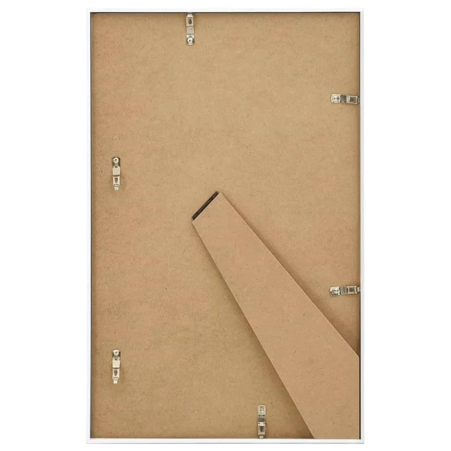 Collage de cadres photo 3 pcs de table Blanc 13x18 cm MDF - 6