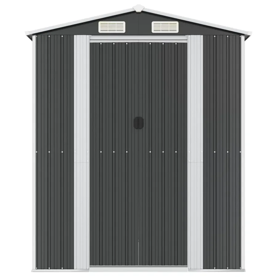 Abri de jardin Anthracite 192x938x223 cm Métal galvanisé - 3