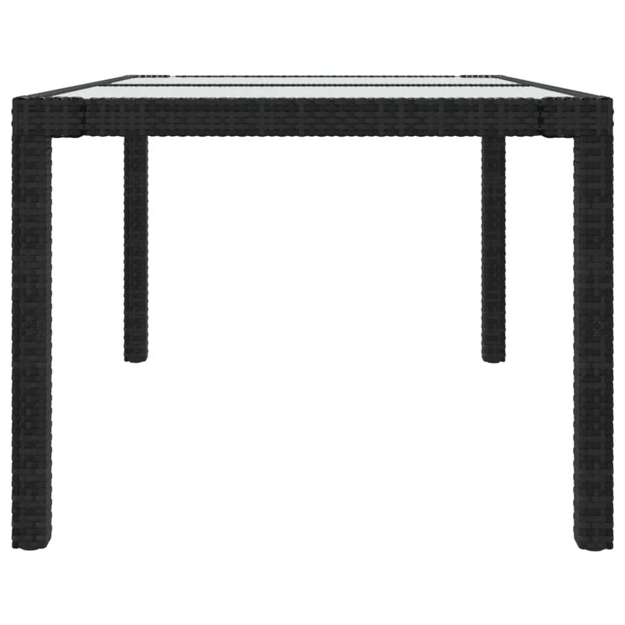 Ensemble à manger d'extérieur 5pcs avec coussins Résine tressée - 12