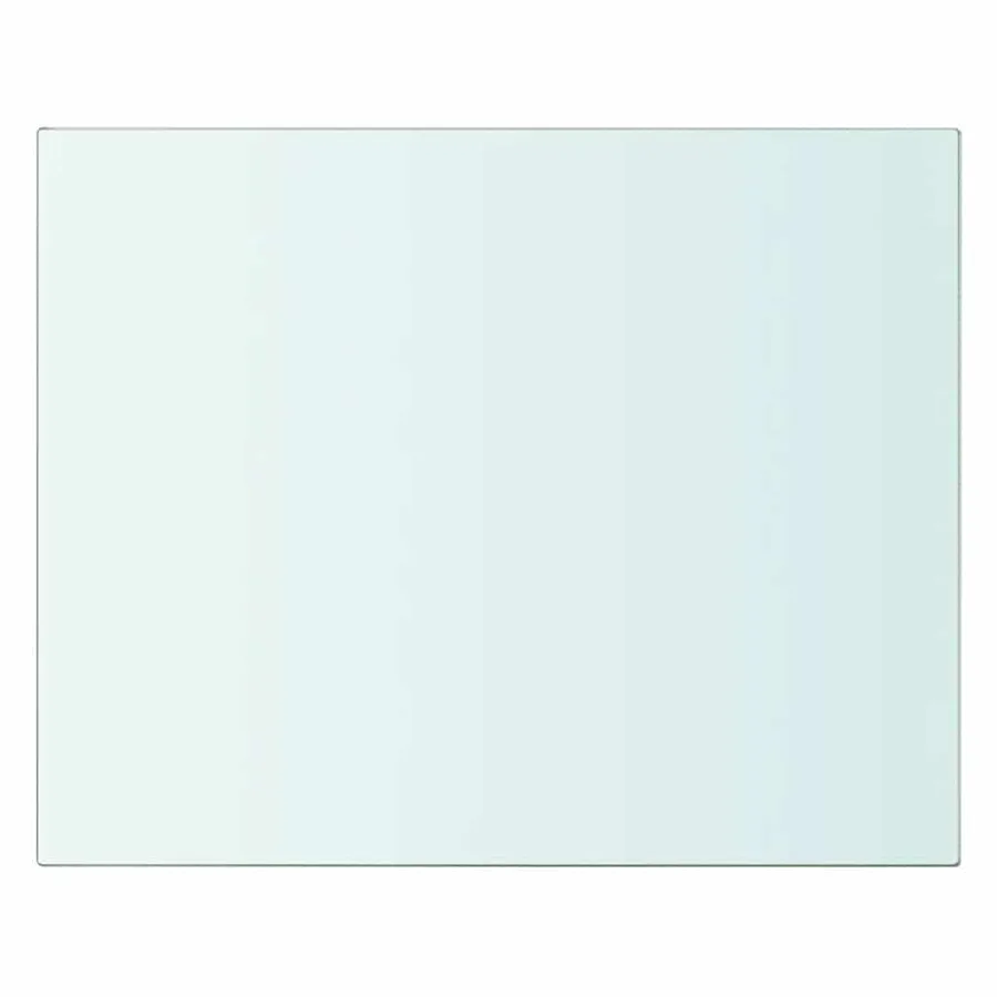 Panneaux d'étagère 2 pcs Verre Transparent 20 x 20 cm - 3