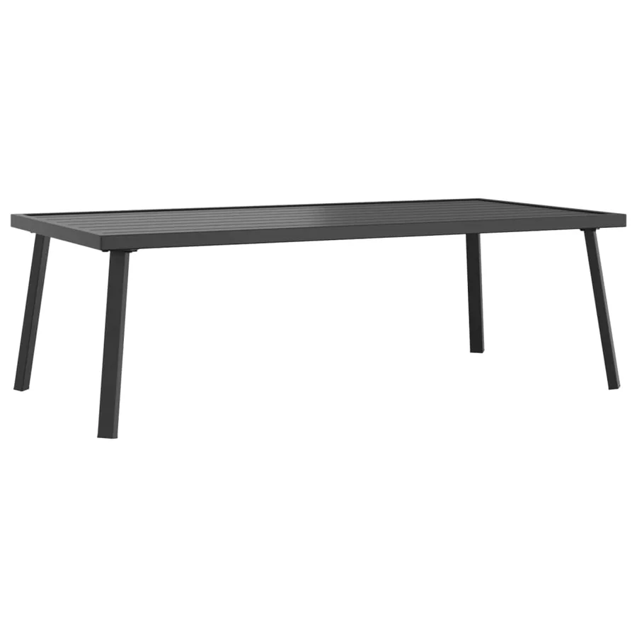 Salon de jardin 2 pcs anthracite acier - 6