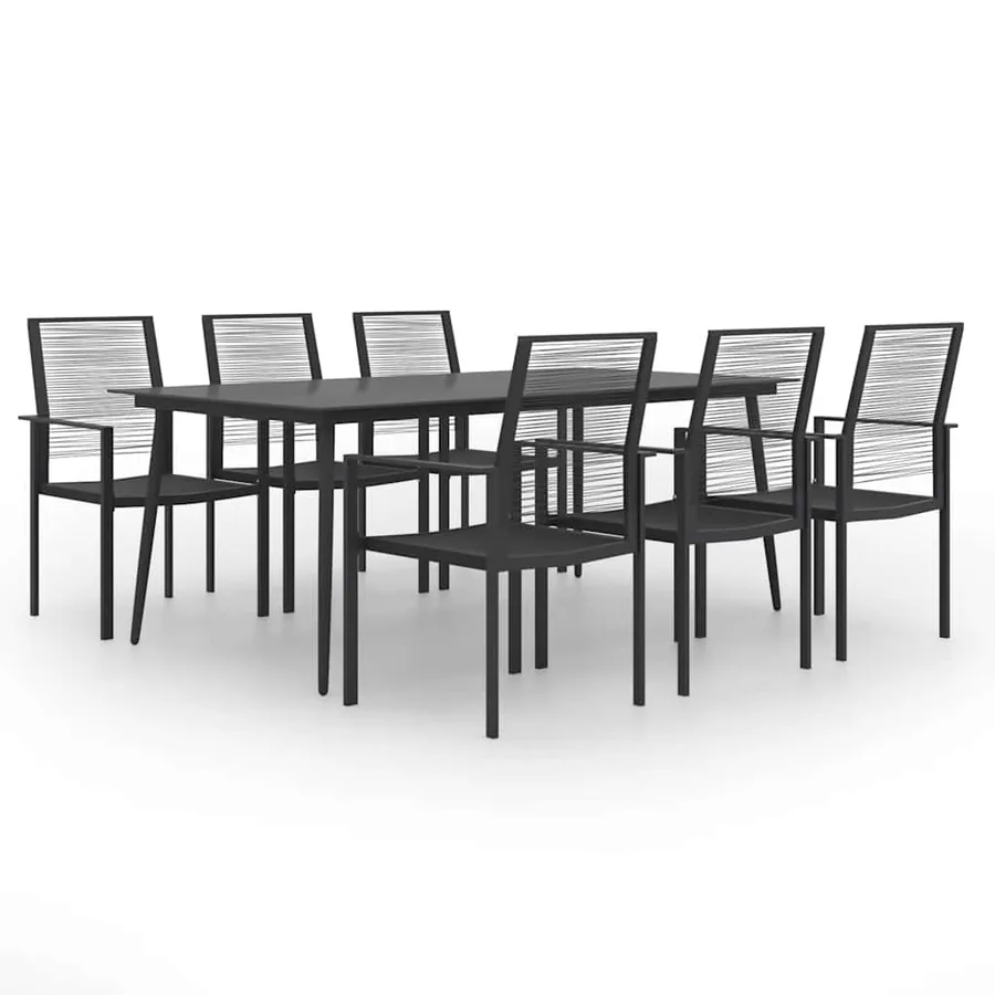 Ensemble à manger de jardin 7 pcs