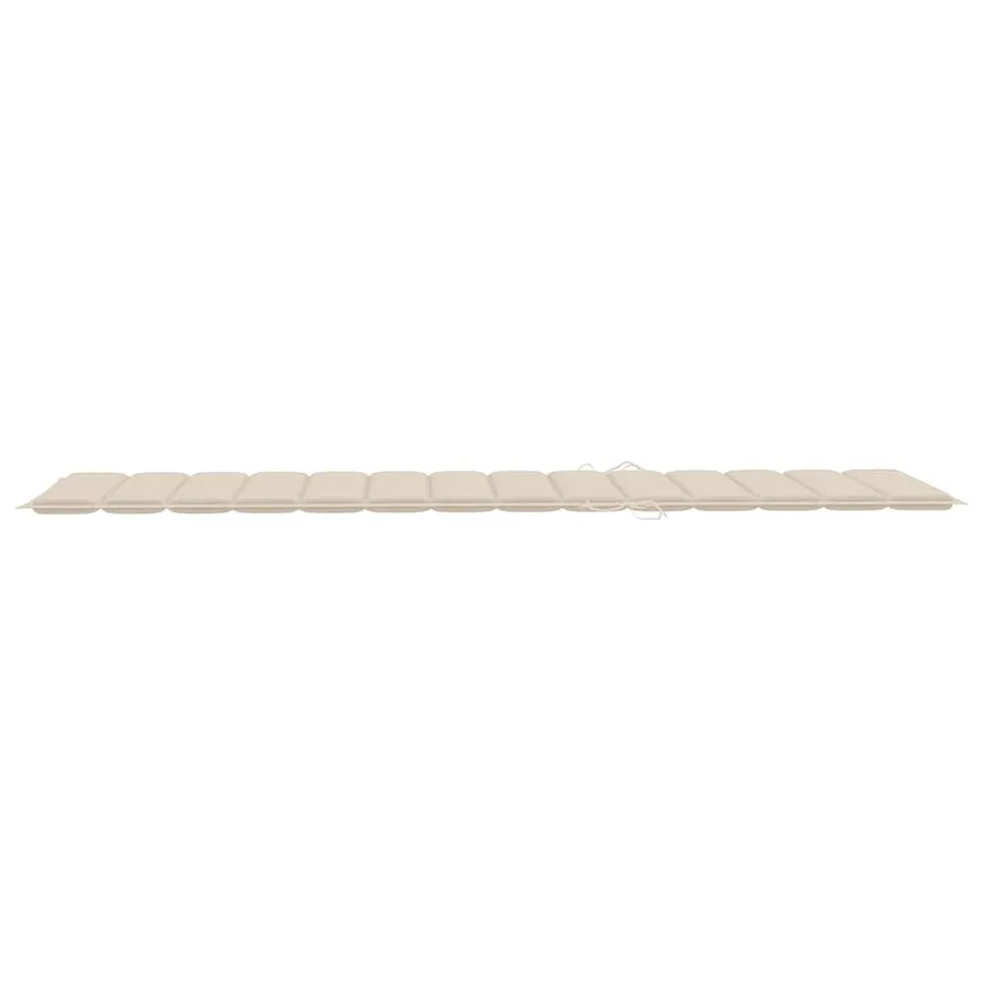 Chaise longue pour 2 personnes avec coussins Bambou - 11