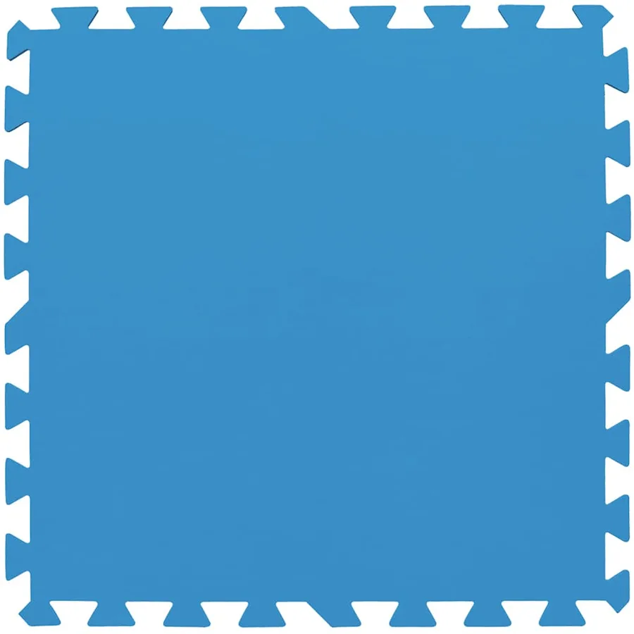 Bestway Protecteurs de plancher de piscine 8 pcs Bleu 58220 - 2