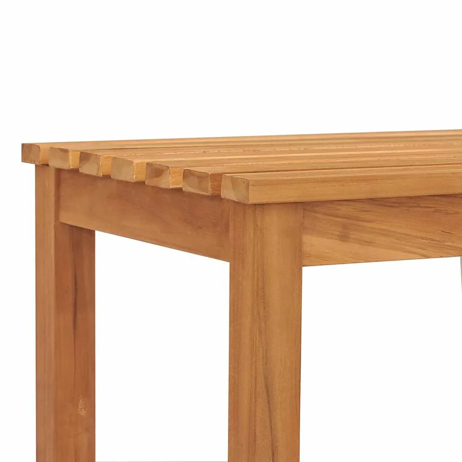 Banc de jardin 180 cm bois de teck solide - 6