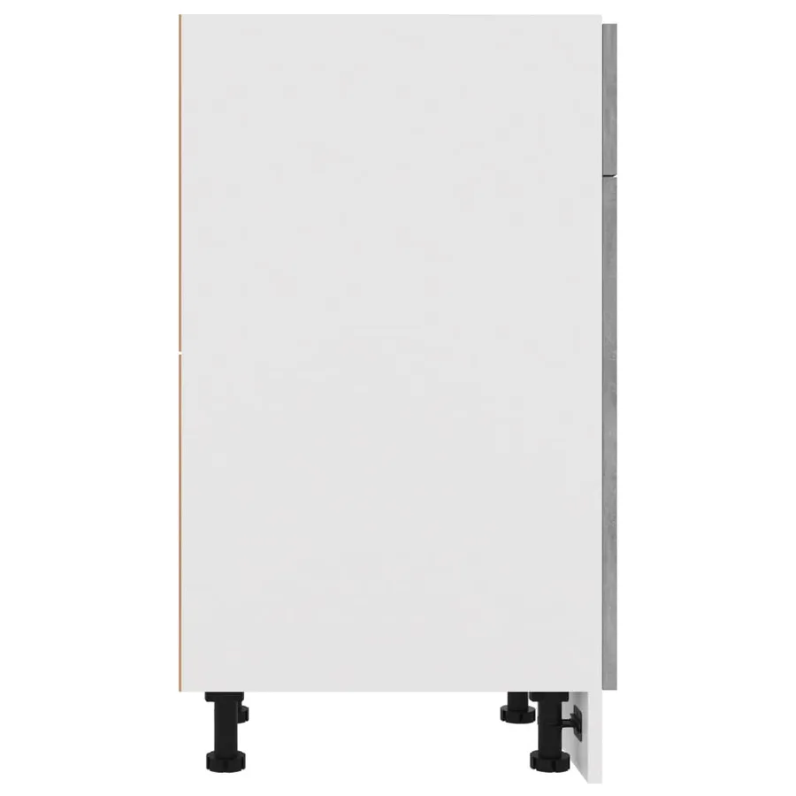 Armoire à tiroirs "Lyon" Gris béton 50 x 46 x 81,5 cm Bois d'ingénierie - 8