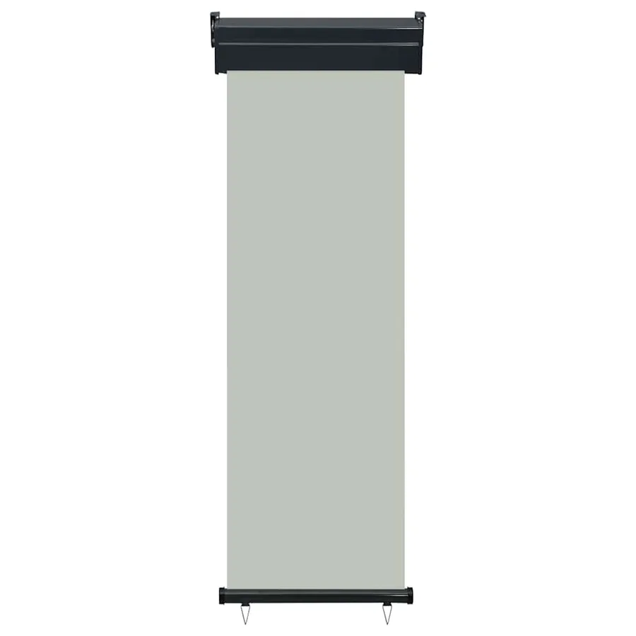 Auvent latéral de balcon 65x250 cm Gris - 2