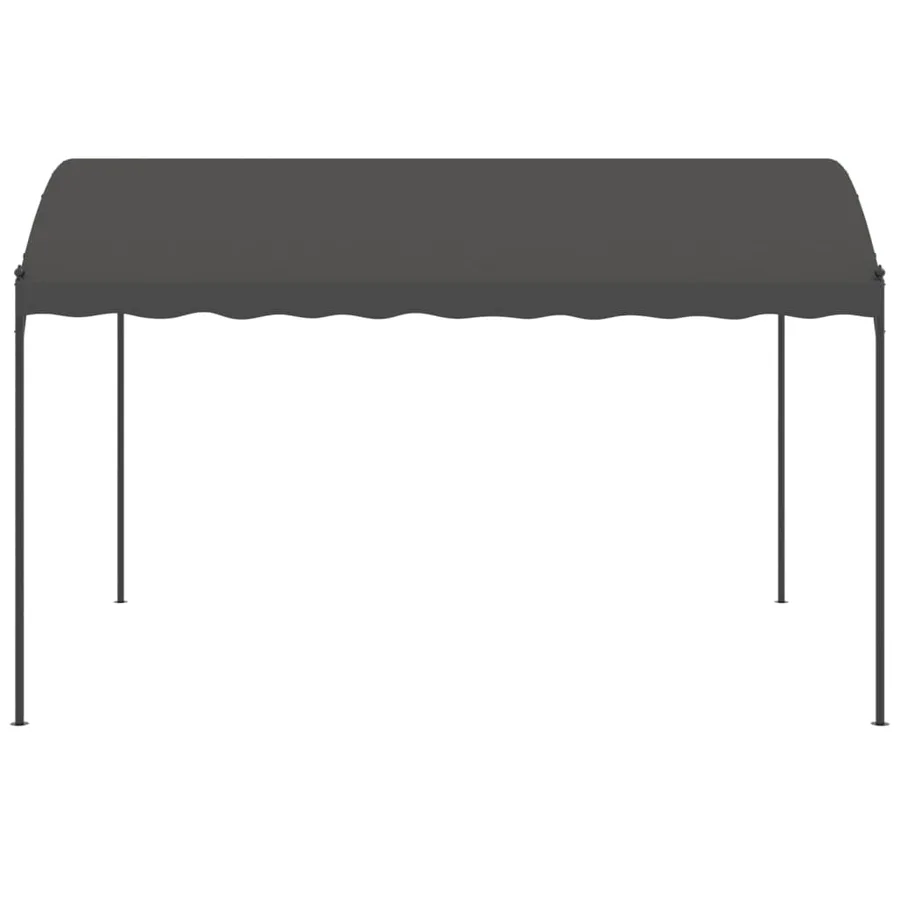 Auvent de parasol 3 x 4 m Anthracite - 4
