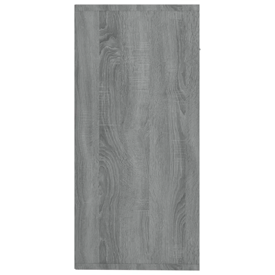 Buffet Sonoma gris 88x30x65 cm Bois d'ingénierie - 5