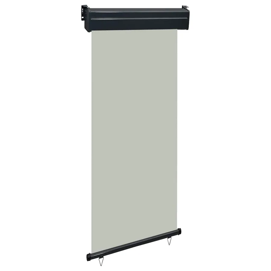 Auvent latéral de balcon 85x250 cm Gris