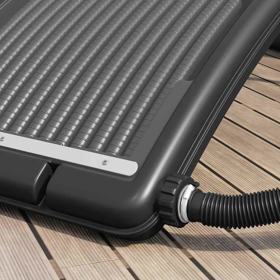 Panneaux de chauffage solaire de piscine courbés 2 pcs 110x65cm - 4