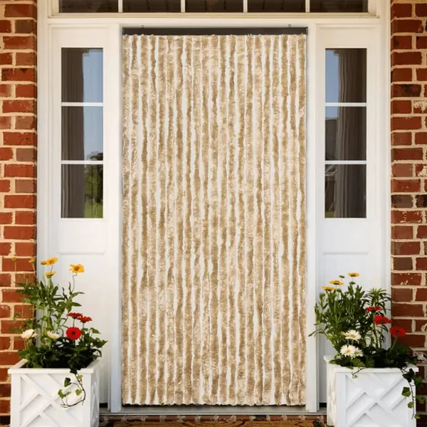 Moustiquaire Beige 90x200 cm Chenille