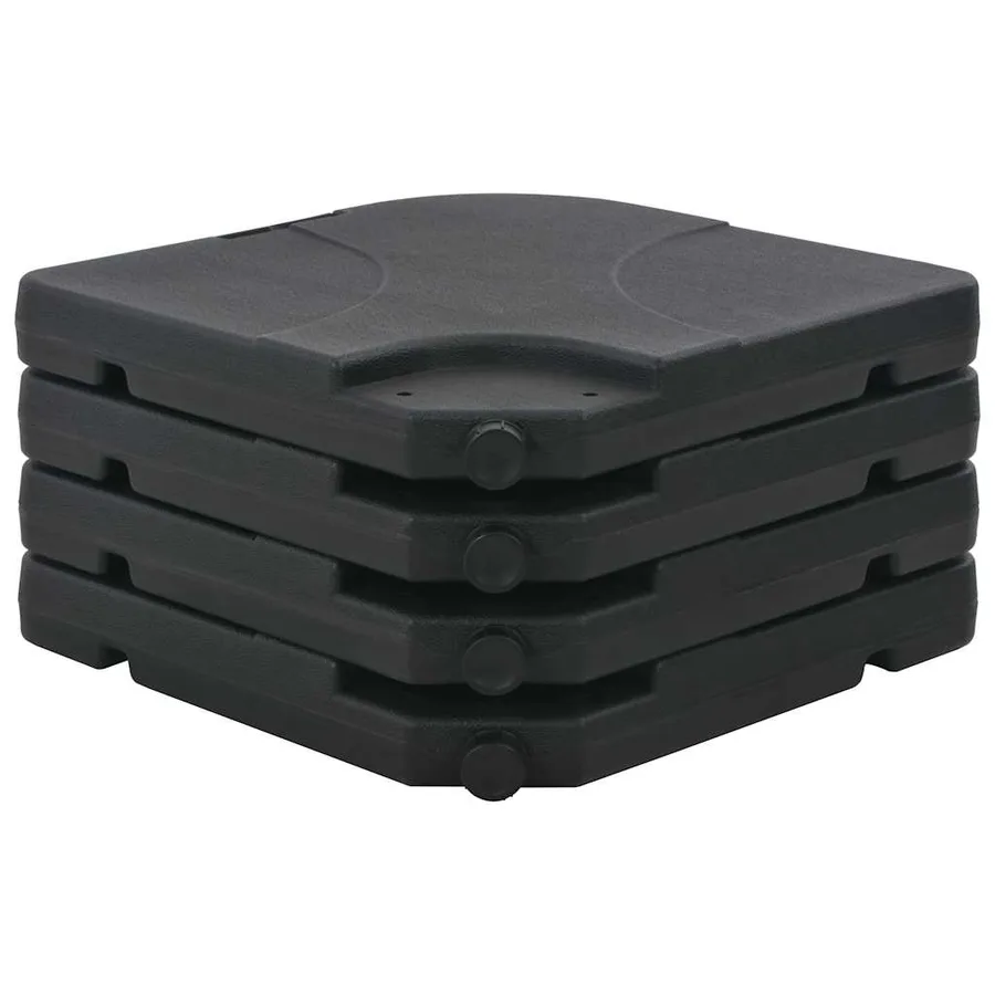 Parasol de jardin avec base portable vert - 13