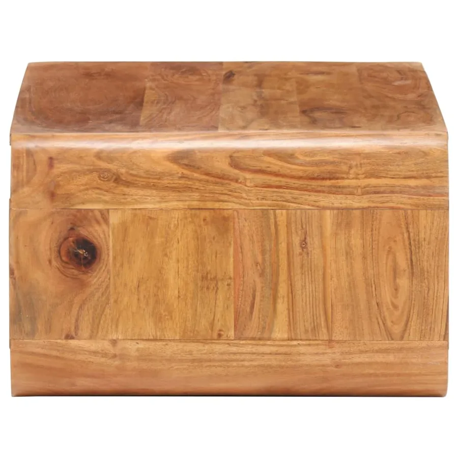Table basse 90x50x30 cm Bois d'acacia massif - 3