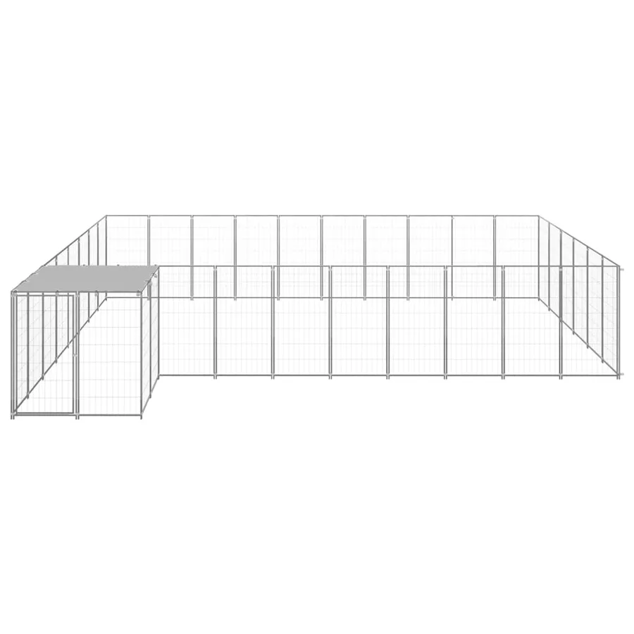 Chenil Argenté 19,36 m² Acier - 2