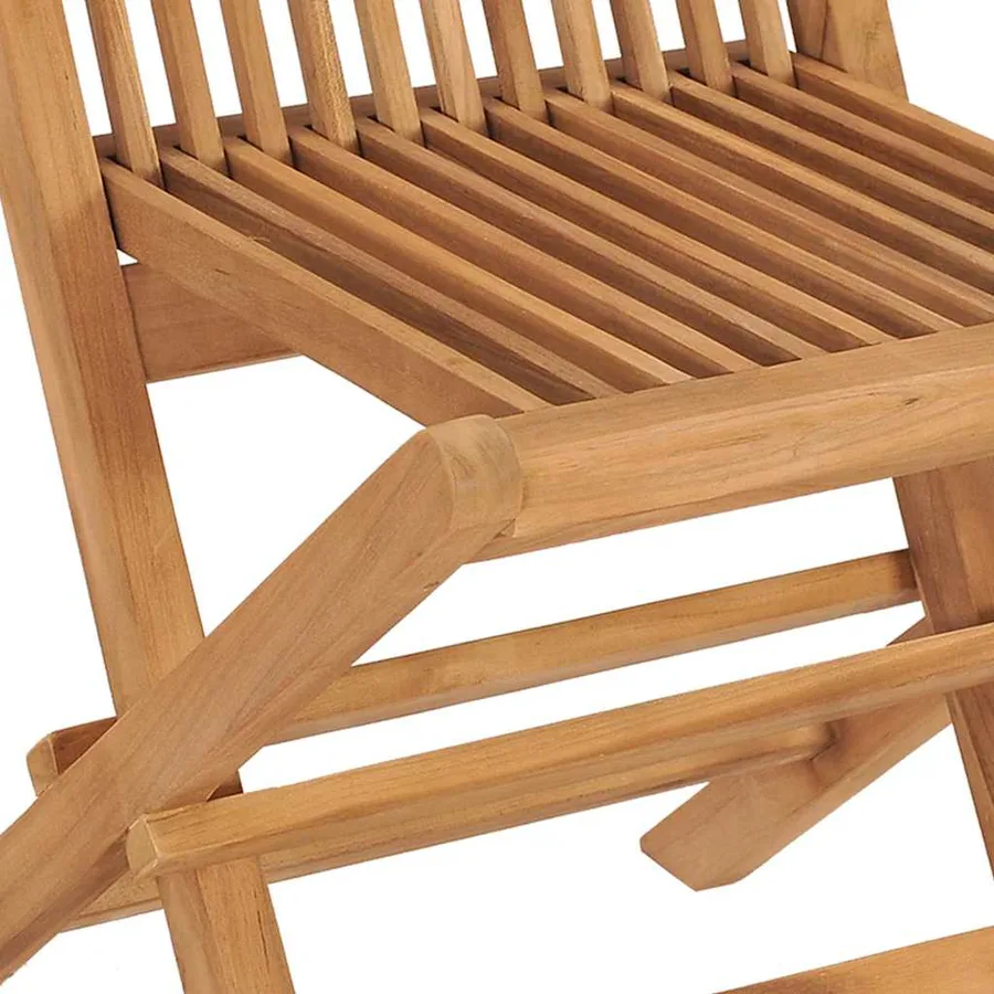 Ensemble de salle à manger pour jardin 7 pcs Marron - 8