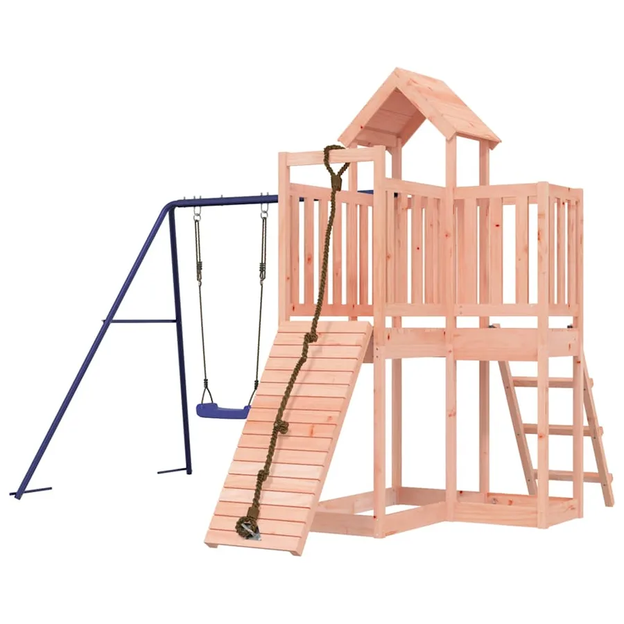 Aire de jeux d'extérieur bois massif de douglas - 3