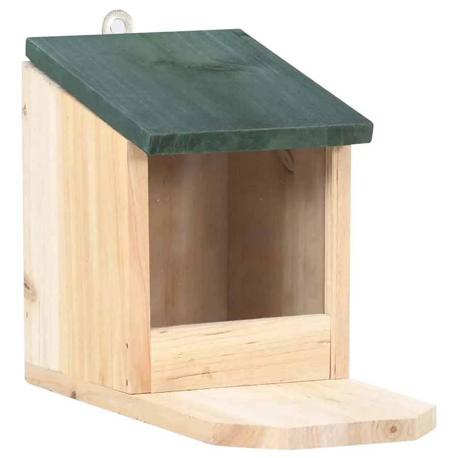 Maisons pour écureuils 4 pcs Bois de sapin - 2