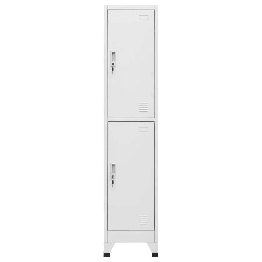 Armoire à casier avec 2 compartiments 38x45x180 cm - 2