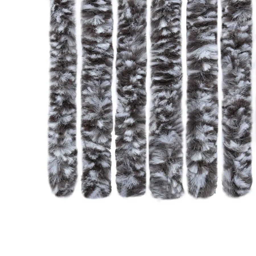Moustiquaire Marron et beige 56 x 185 cm Chenille - 7