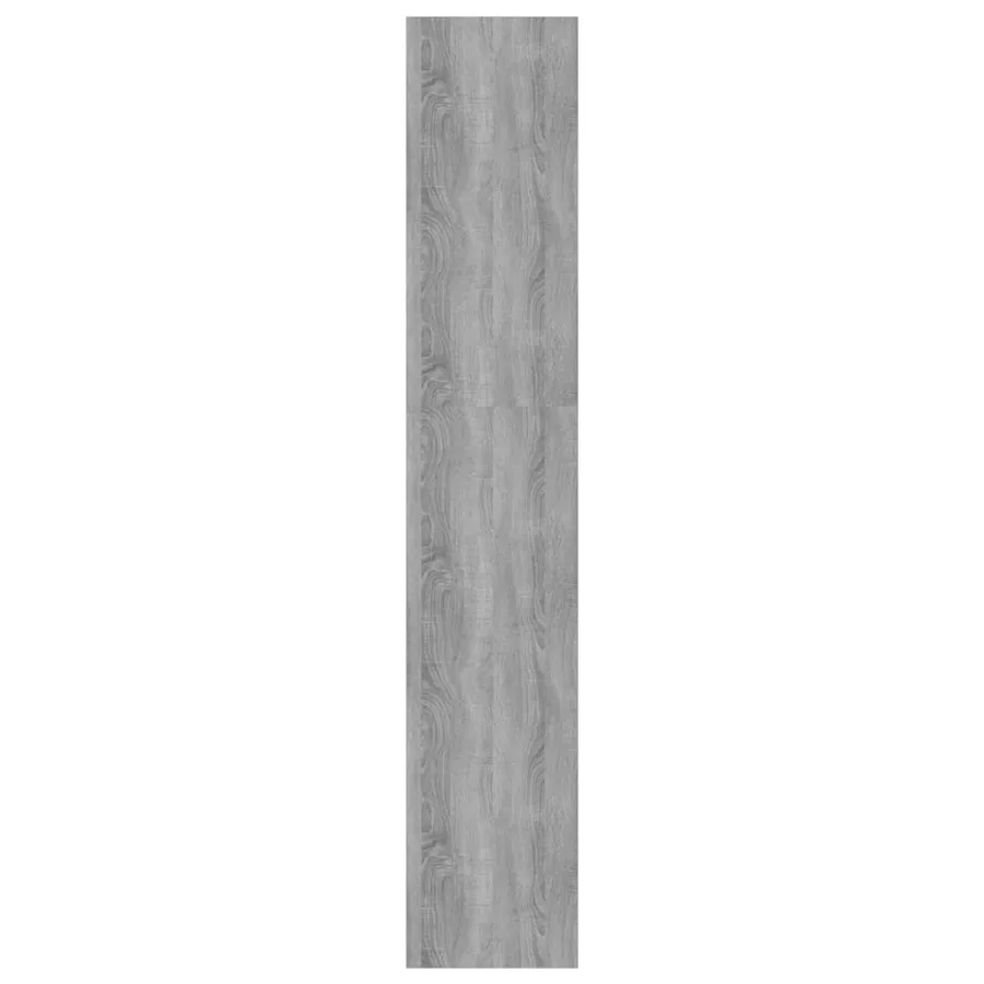 Bibliothèque/Séparateur de pièce Sonoma gris Bois d'ingénierie - 4