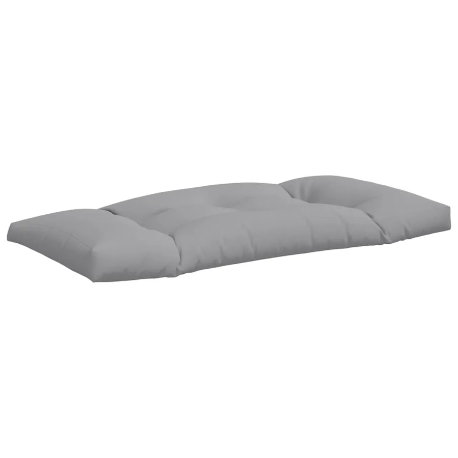 Coussins de palette lot de 2 gris tissu - 6