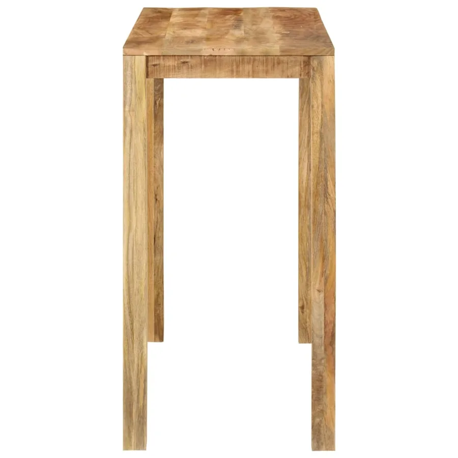 Table de bar 112x55x108 cm Bois de manguier massif - 3
