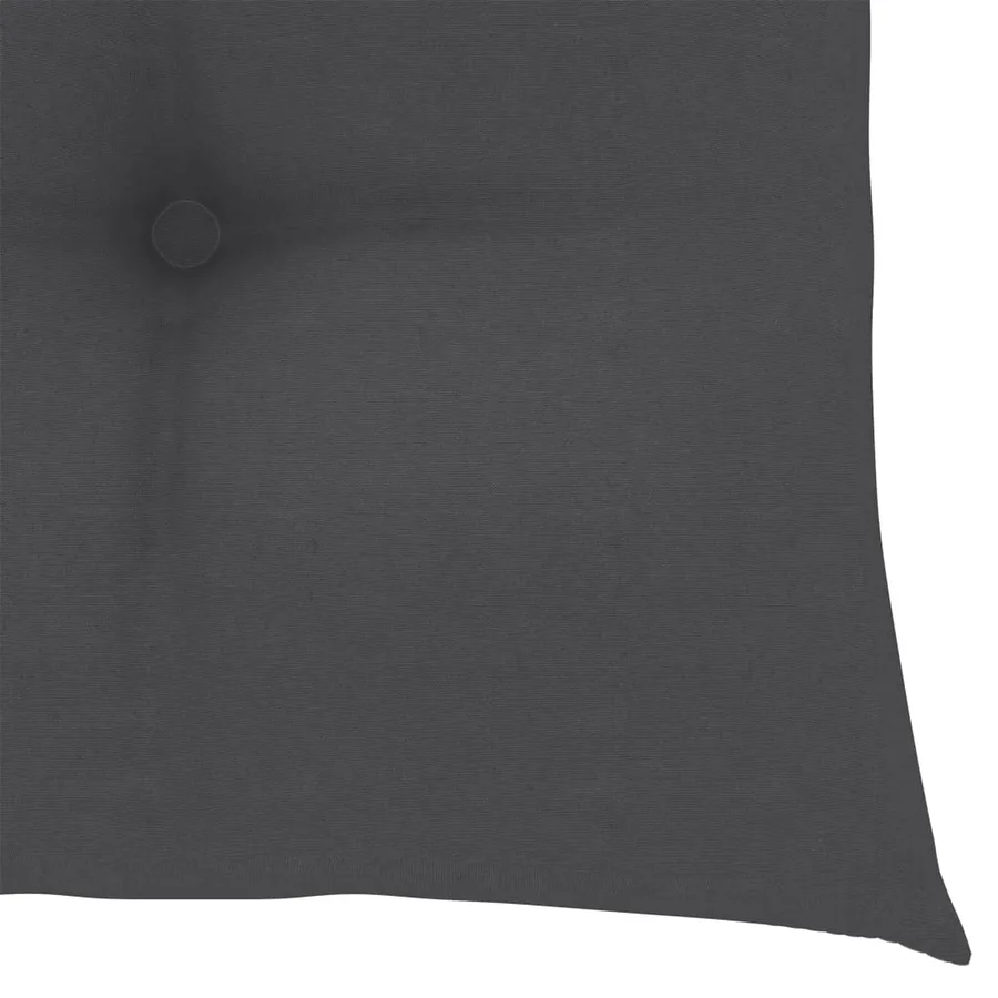Chaises pliables de jardin lot de 2 avec coussins Bambou - 10