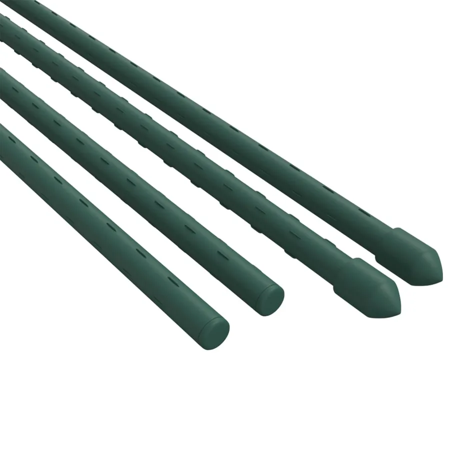 Piquets pour plantes de jardin 30 pcs vert 90 cm acier - 4