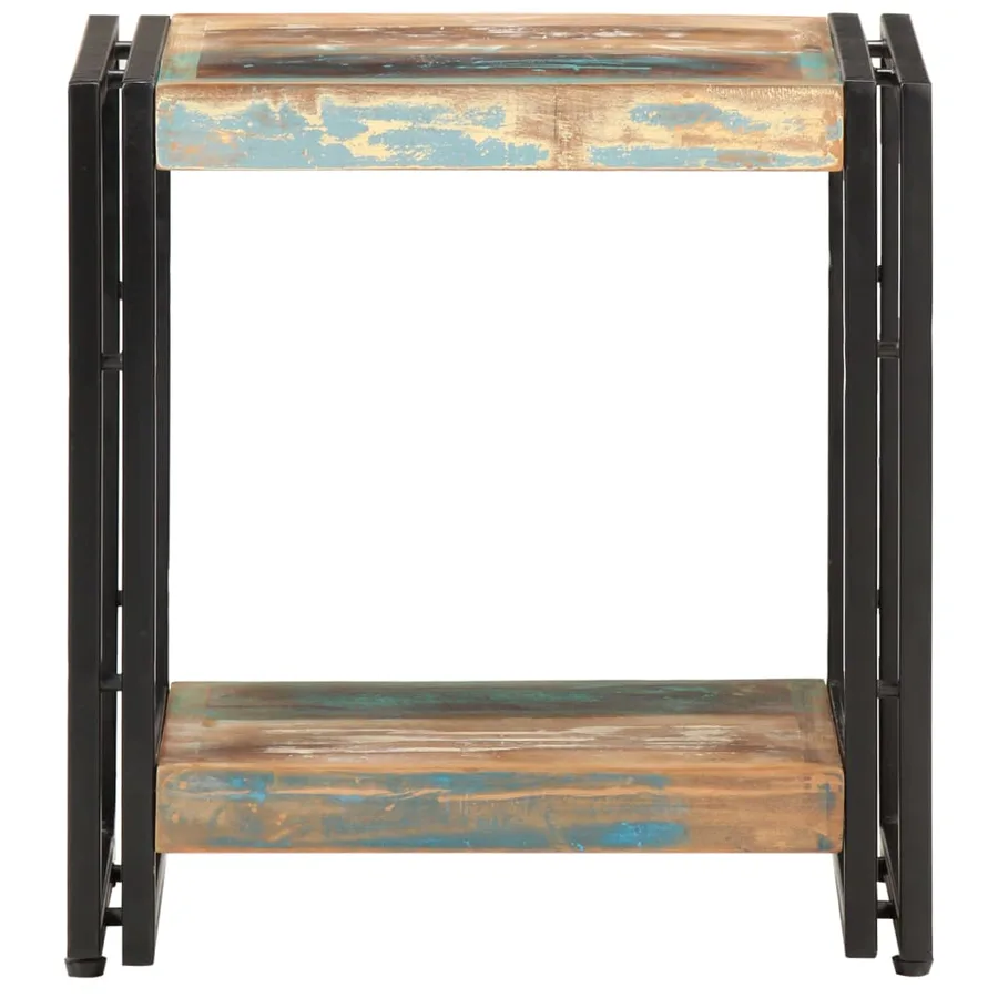 Table d'appoint 40x30x40 cm Bois de récupération massif - 2