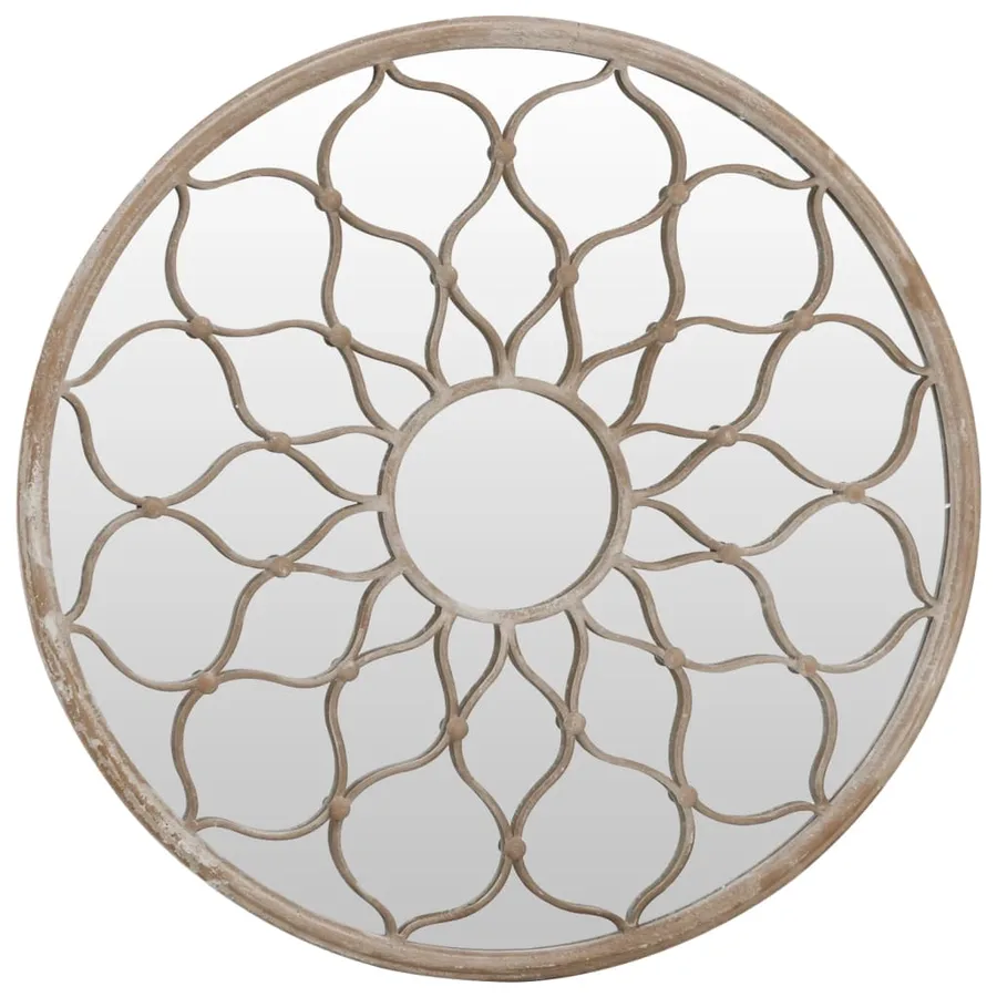 Miroir de jardin Sable 60x3 cm Fer Rond utilisation extérieure - 2