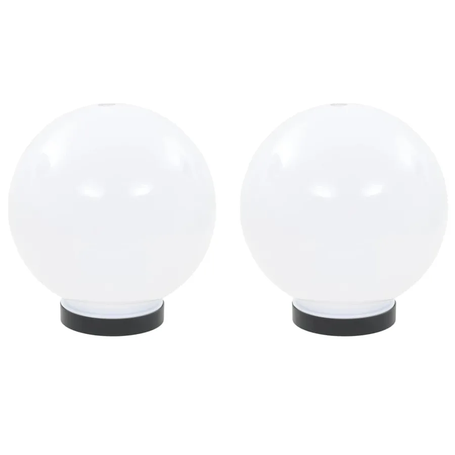 Lampe à LED sous forme de boule 2 pcs Sphérique 20 cm PMMA - 2