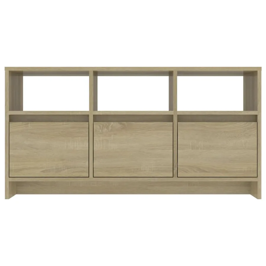 Meuble TV Chêne sonoma 102x37,5x52,5 cm Bois d'ingénierie - 6