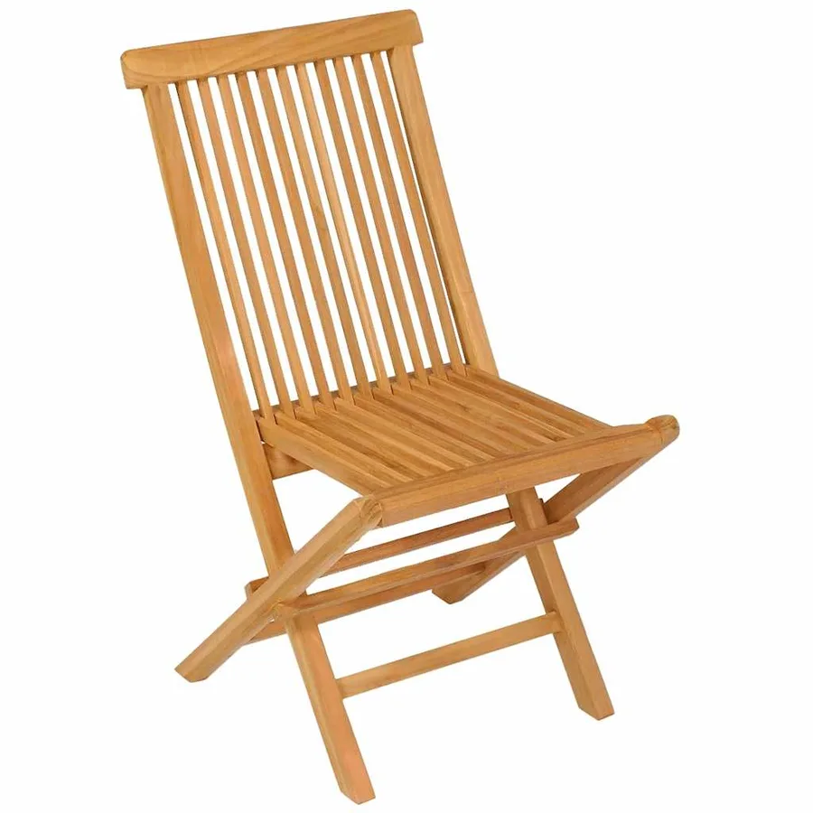 Ensemble à manger de jardin 5 pcs Bois de teck massif - 8