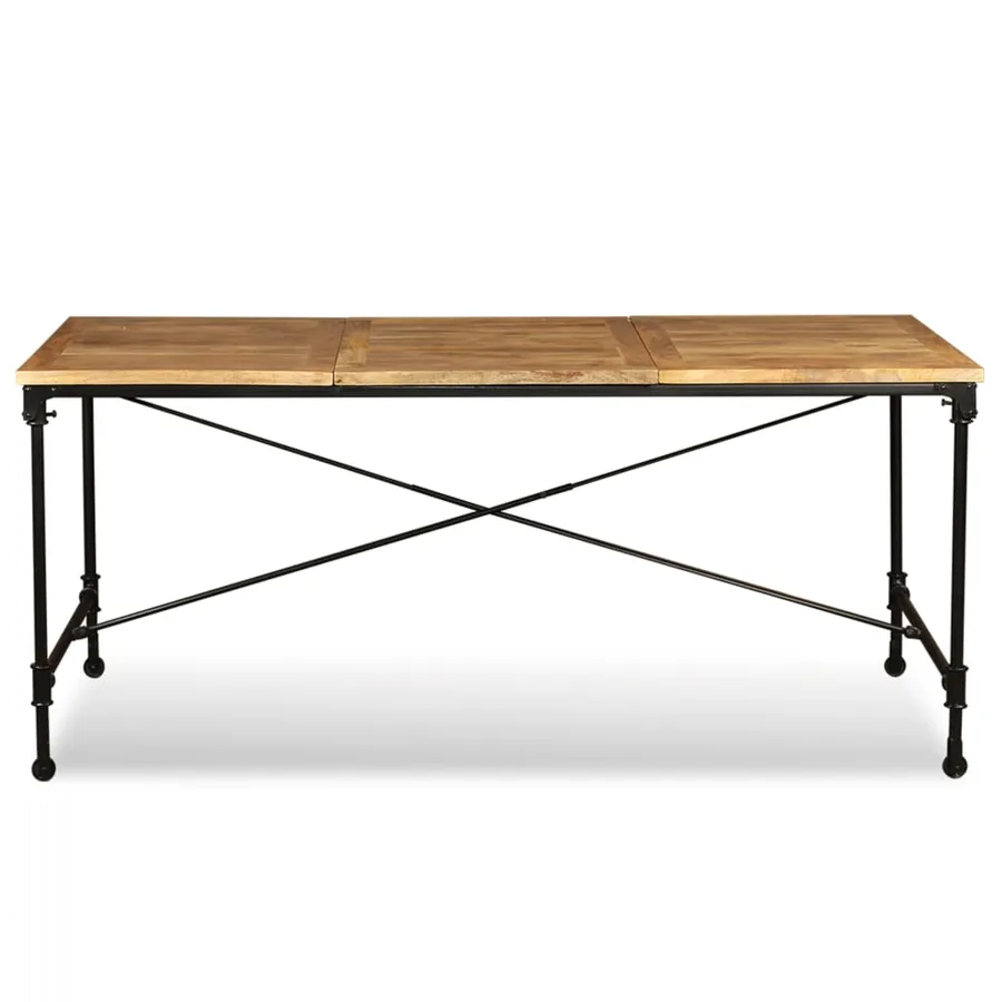 Table à manger Bois de manguier massif 180 cm - 8